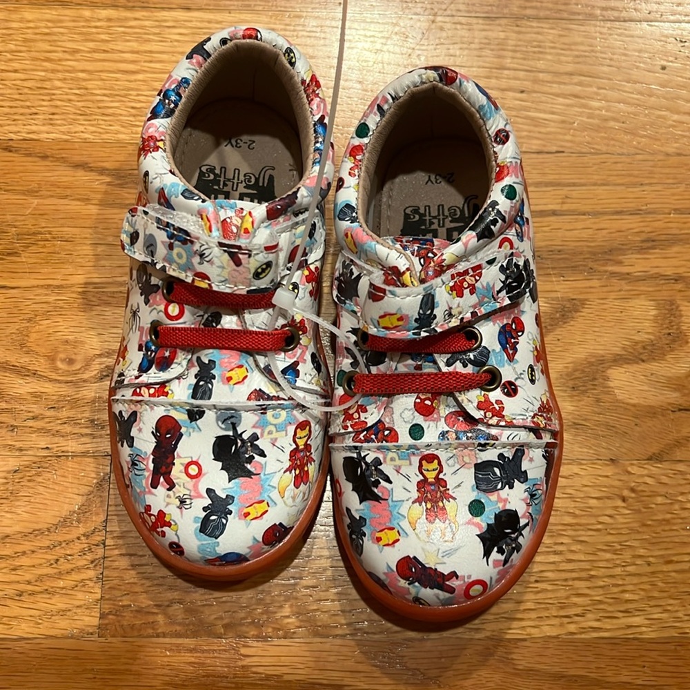 Little Piggies Little Jetts 2-3 Y Sneakers with Arch Support